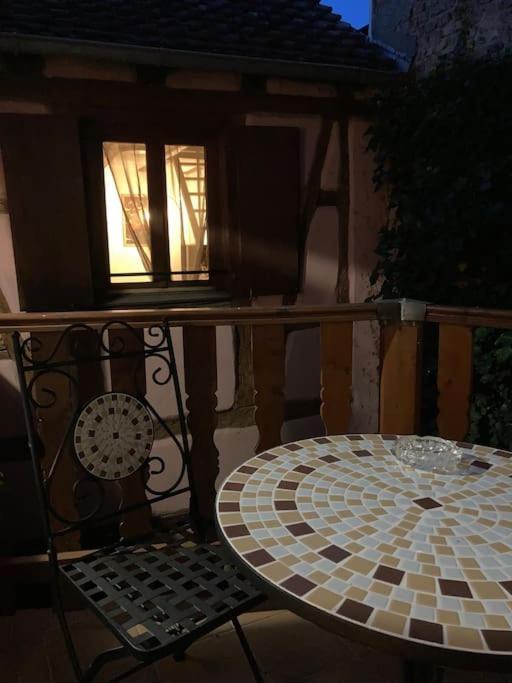鲁法克La Sorciere In A Typical Alsatian House公寓 外观 照片