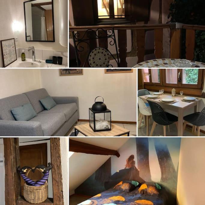 鲁法克La Sorciere In A Typical Alsatian House公寓 外观 照片
